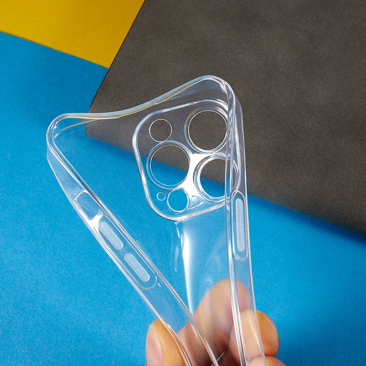 For iPhone 13 Pro 6.1 inch Clear TPU Cover Precise Lens Cutout Ultra Thin Anti-scratch Cell Phone Case For iPhone 13 Pro 6.1 inch Clear TPU Cover Precise Lens Cutout Ultra Thin Anti-scratch Cell Phone Case